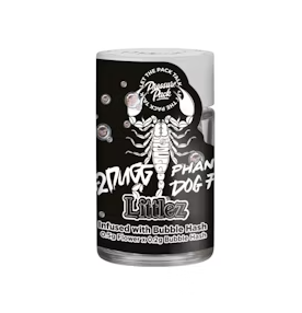 Pressure Pack Littlez x 42 Dugg - Phantom Dog Food - .7g x 5 Bubble Hash Infused Prerolls