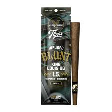 Claybourne Co. | Flyers | King Louis OG | Terpene & Diamond Infused Blunt | 1.5g by Claybourne Co. - pre-rolls cannabis product