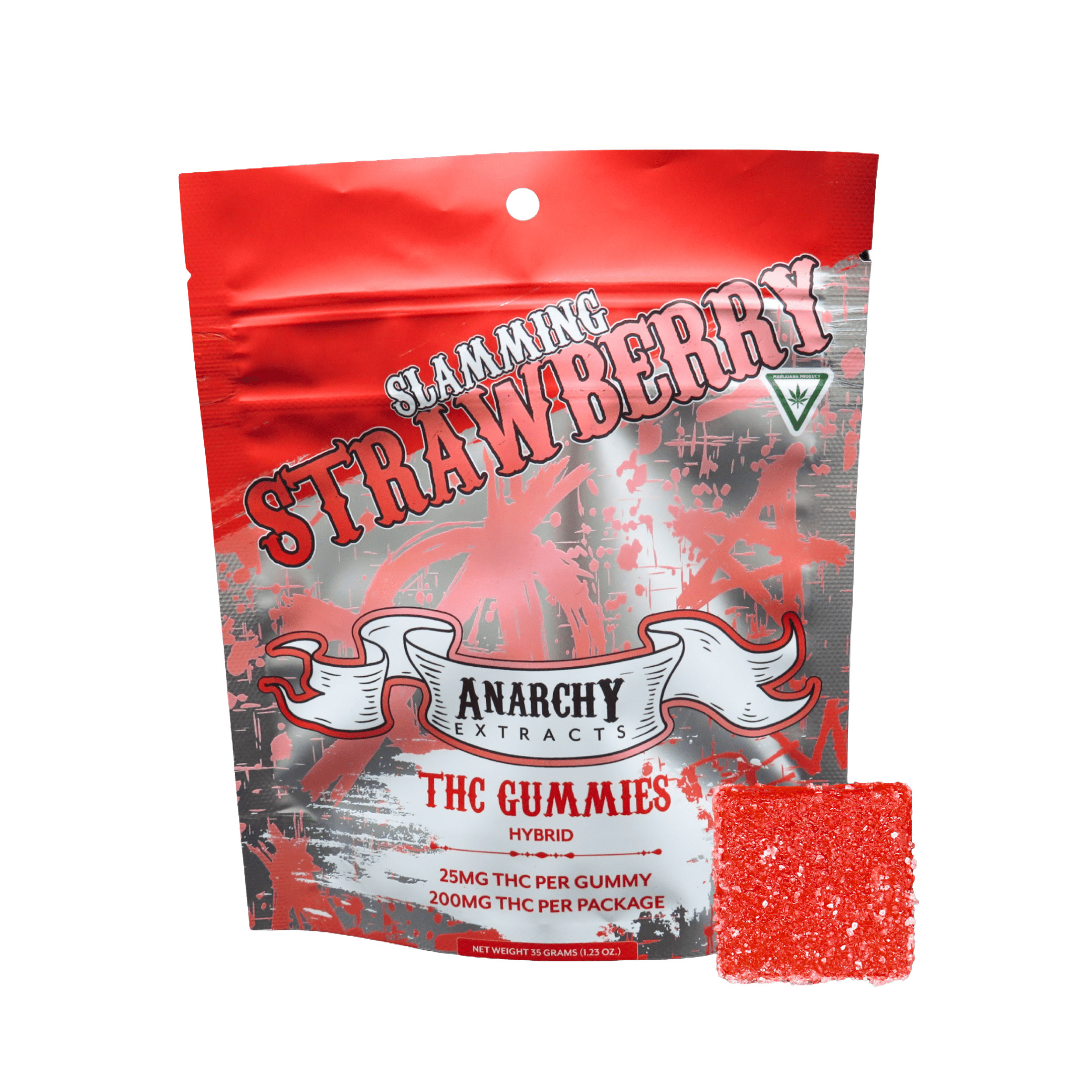 Anarchy | 200mg Gummies | Slamming Strawberry