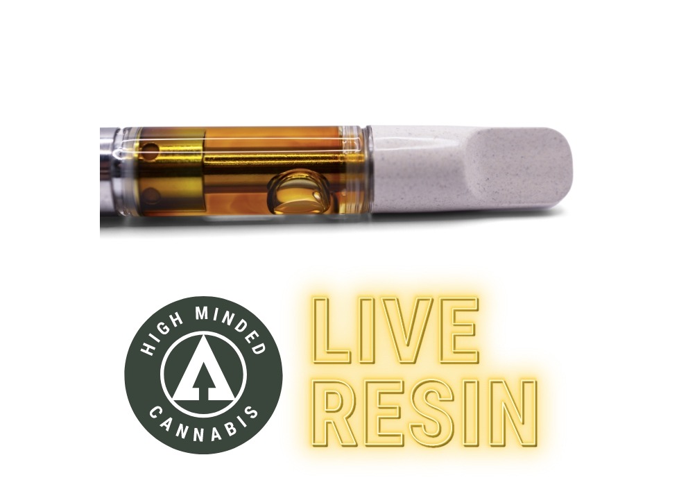 High Minded - Live Resin Cartridge 1g - Cadillac Rainbows #7