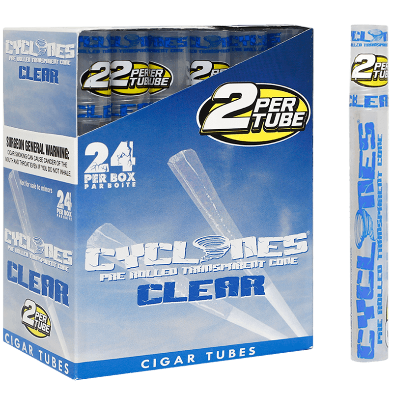 Clear Tube 2pk