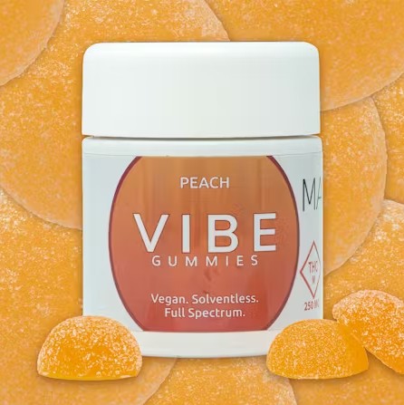 LIVE ROSIN GUMMY PEACH (I) [10PK] 250MG