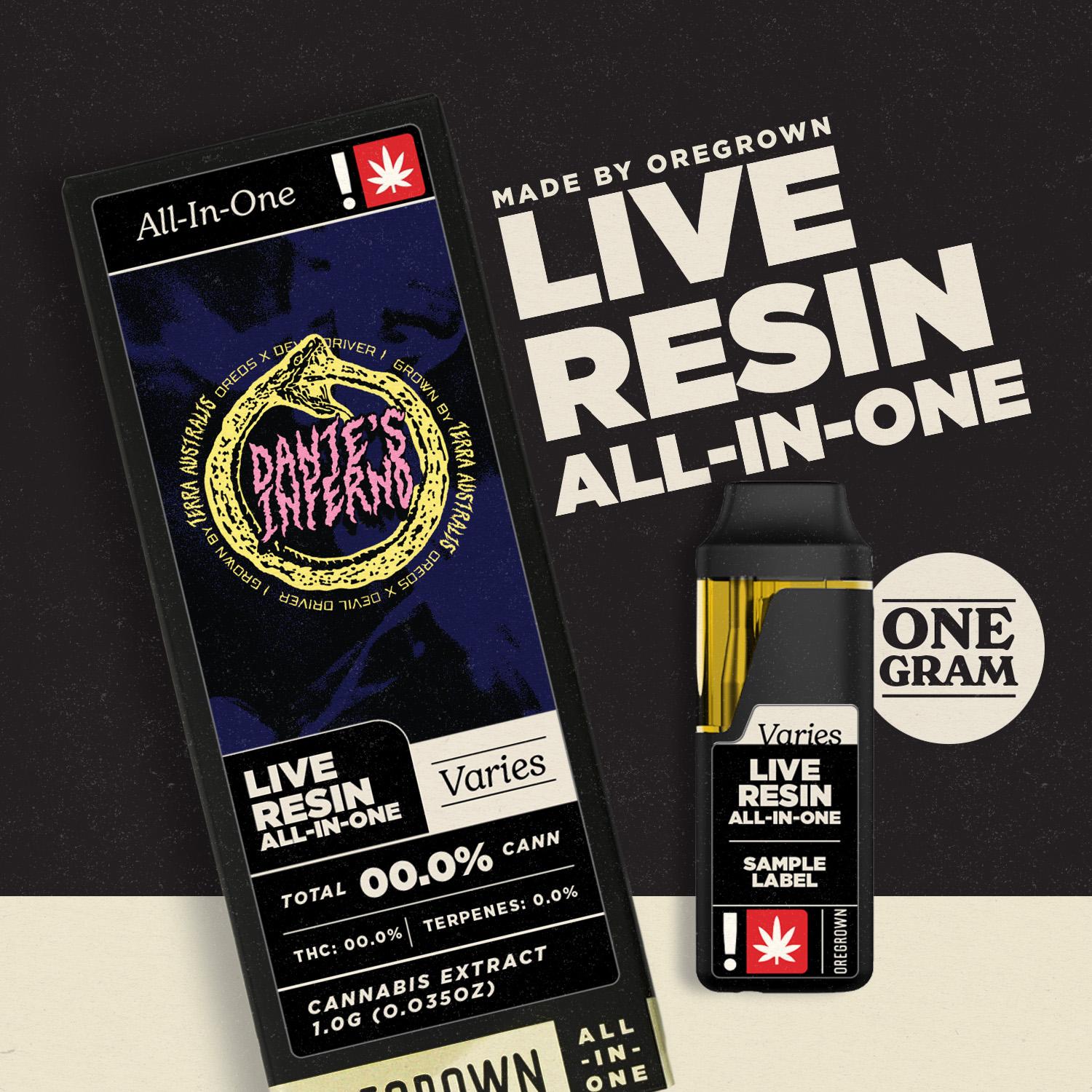 Dante's Inferno | Live Resin + All-In-One | 1g