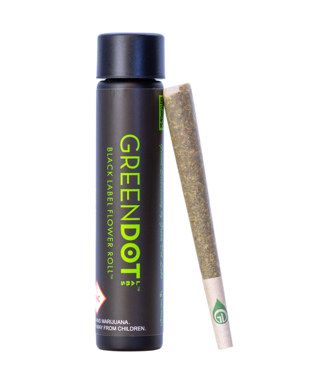 Green Dot - Pre-Roll - Rainbow Belts V2 - Black Label