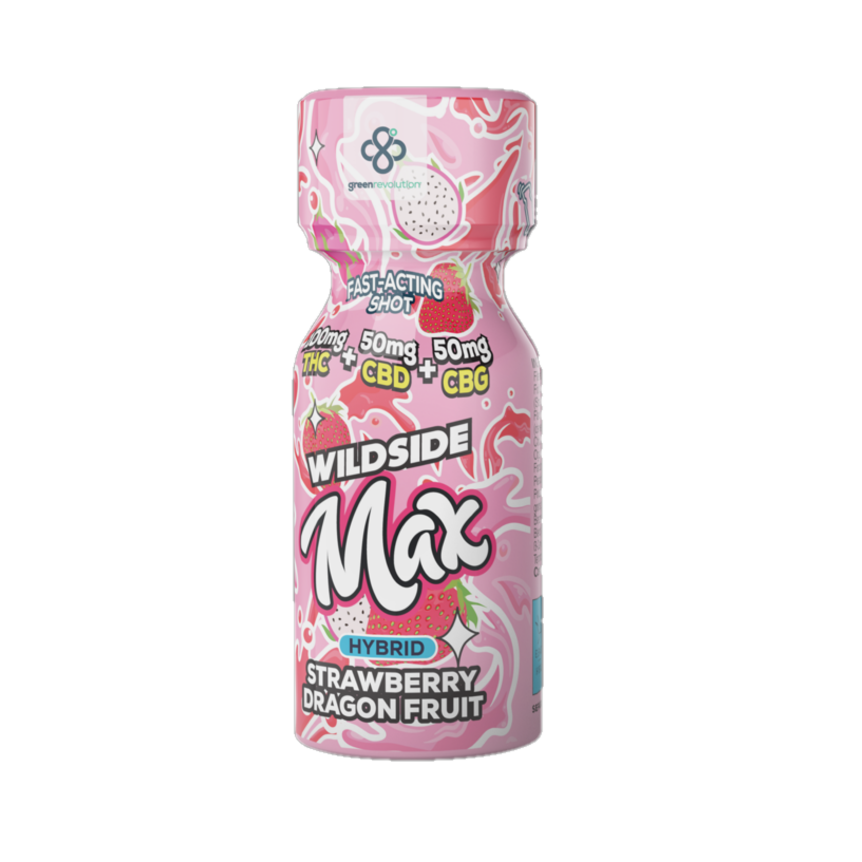 Wildside MAX Strawberry Dragon Fruit Shot | 200mg