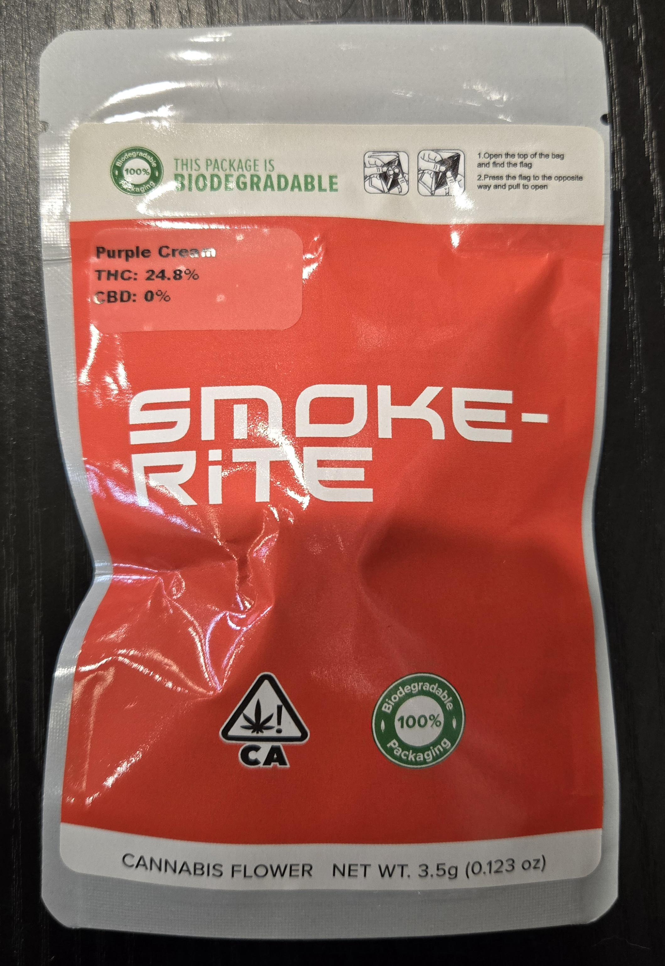 Smoke-Rite — Purple Cream