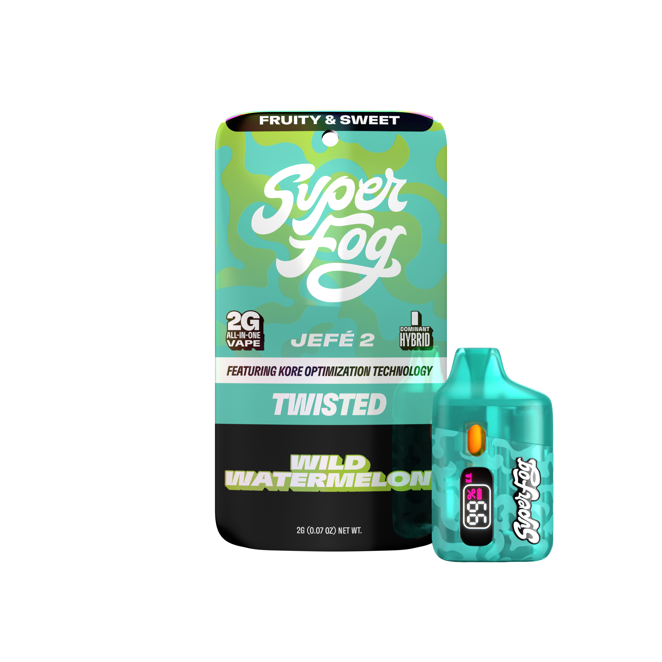 Mfused Jefe 2 Twisted Wild Watermelon