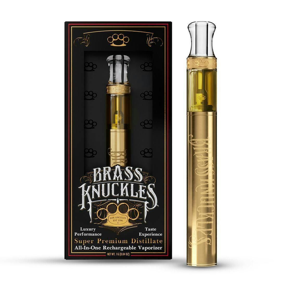 BRASS KNUCKLES - ALASKAN THUNDER FU## - SATIVA - 1G AIO