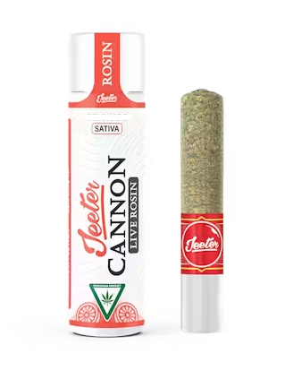 Jeeter Pineapple Trainwreck Live Rosin Infused Cannon Preroll 1.3G