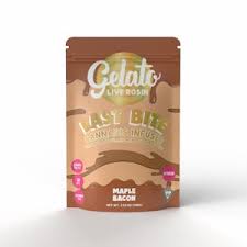 Gelato Last Rosin Bites - Maple Bacon - 200mg