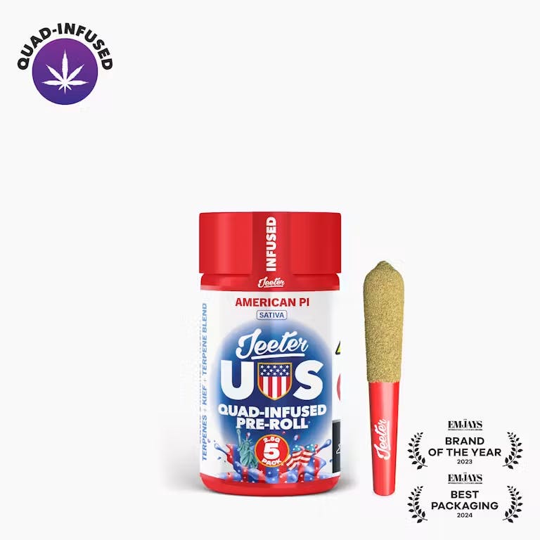 American Pi Baby Jeeter Rosin Infused
