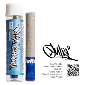 Julia Pre-Roll "Cannon" Cannoli (Sativa)(1x1.75G)