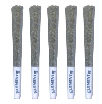 West Coast Gas : Heavy Hitter GMO Mints Pre-Rolls (5pk)