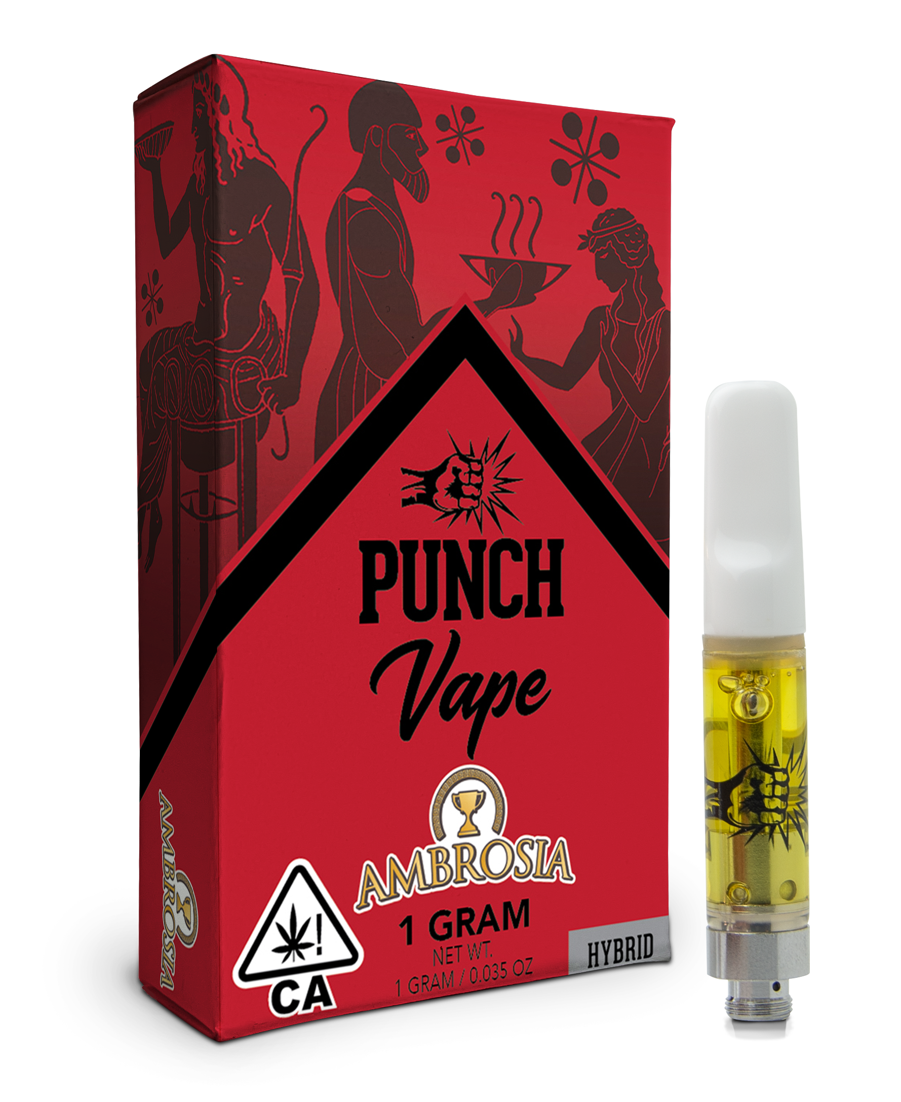 Ambrosia 510 Distillate Cart (1g) (Hybrid)