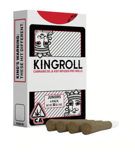 KINGROLL Zerealz x Watermelon Sorbet v3 Infused Pre-Rolls x4PK 3G
