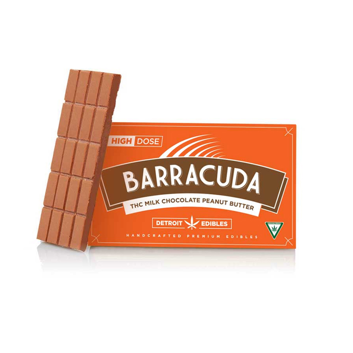 Barracuda - 200MG Bar - Milk Chocolate Peanut Butter
