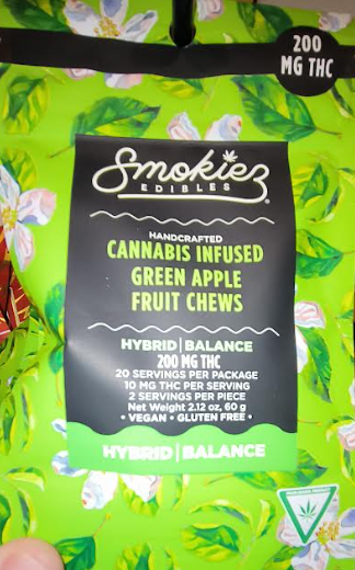 Sweet Green Apple | Infused Edibles | 200mg | Hybrid