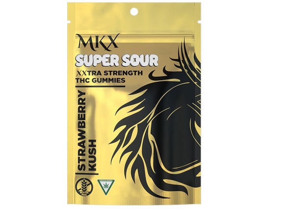MKX - Gummies - 200mg - Super Sour Strawberry Kush