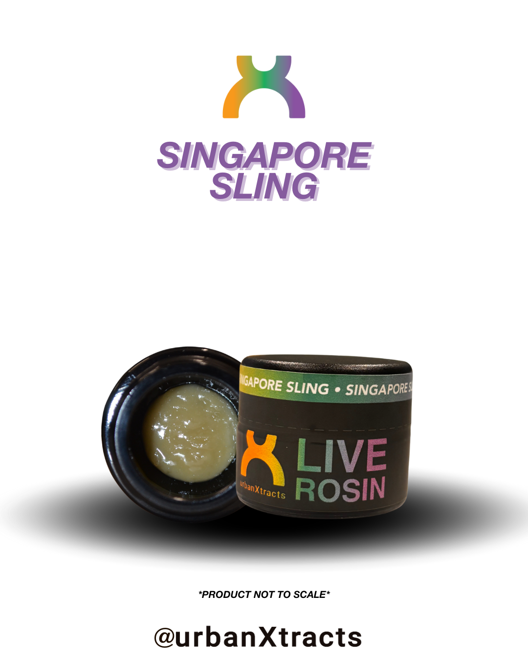 Singapore Sling 1G Cold Cure Live Rosin
