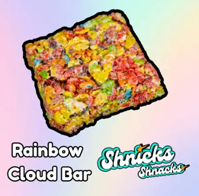 Shnicks Shnacks | Rainbow Cloud Bar | 100mg