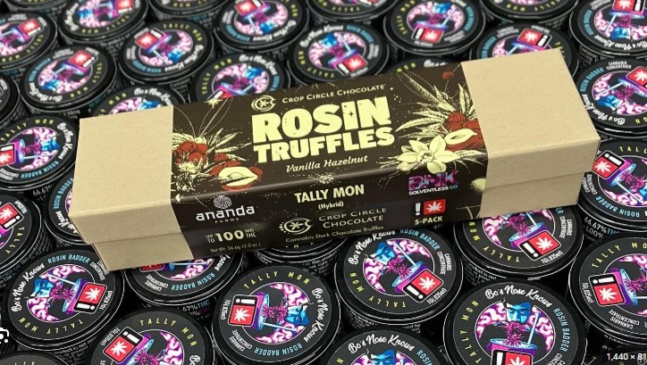 Rosin Truffles | Raspberry Chocolate | 5 Pieces x