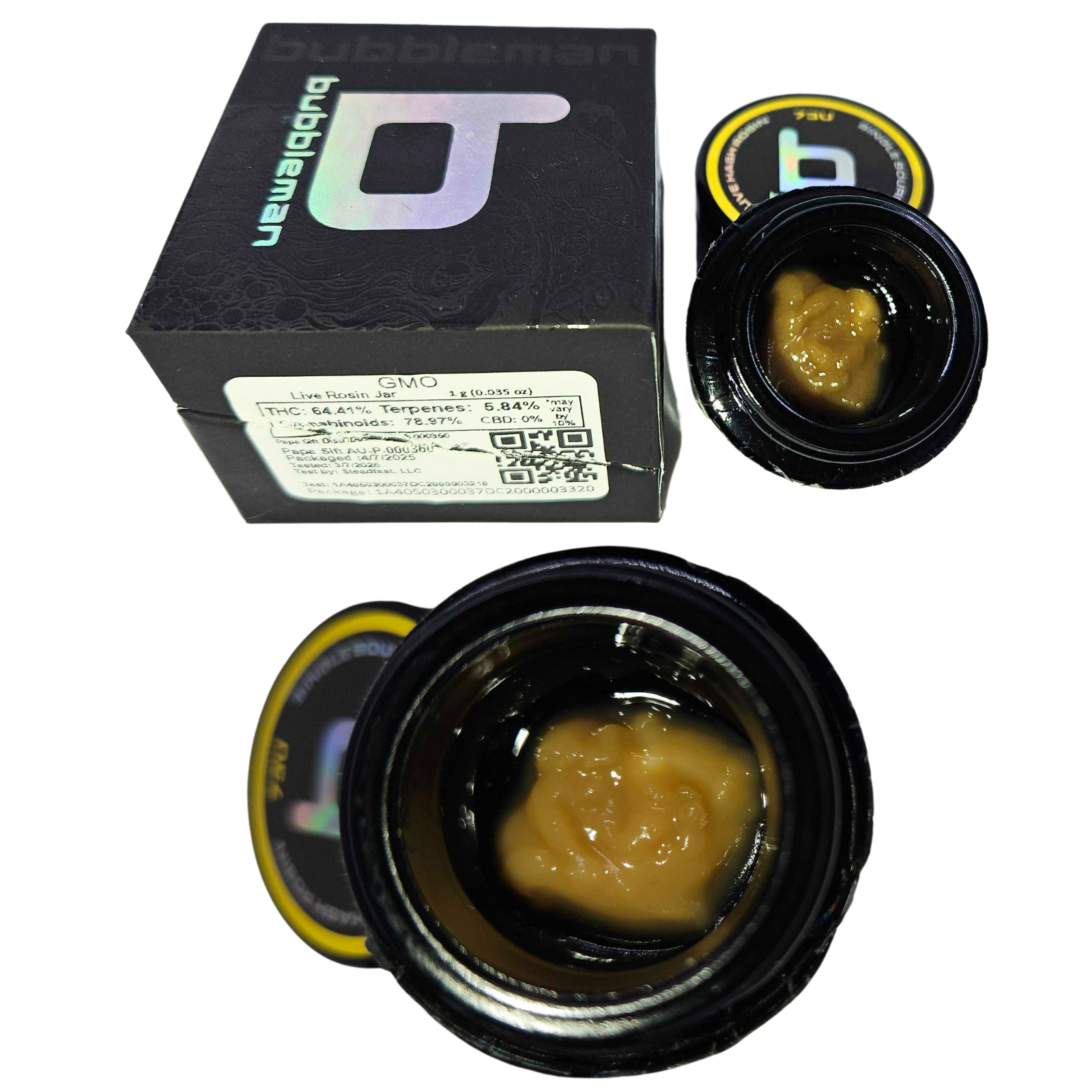 BUBBLEMAN | Concentrate | Live Rosin | GMO