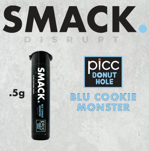 Smack. Infused Preroll | Blu Cookie Monster (I) Picc
