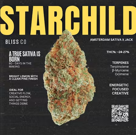 Bliss Co | Flower | Starchild | 7g