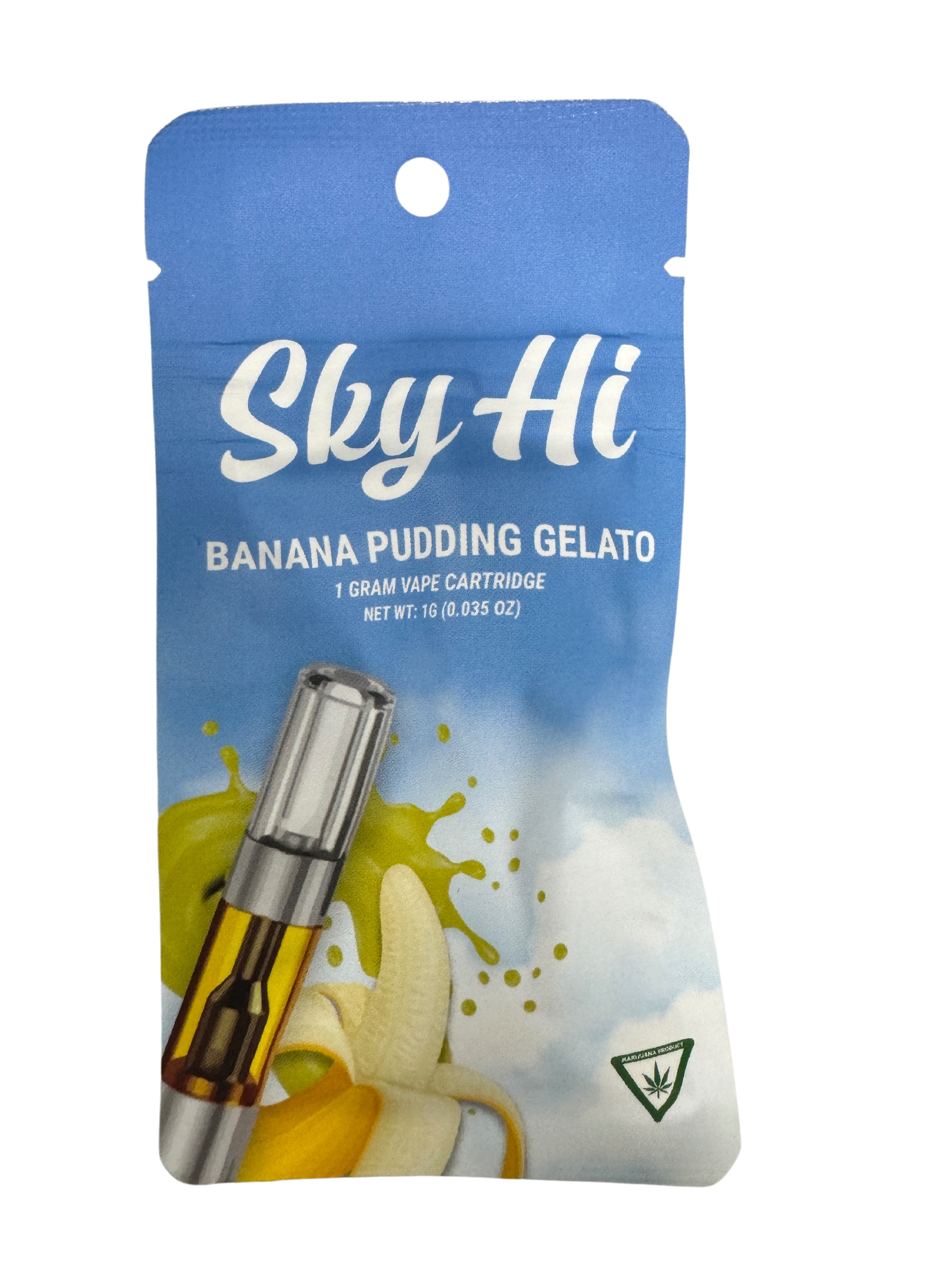 Cartridge | Banana Pudding Gelato | 1g | Sky Hi