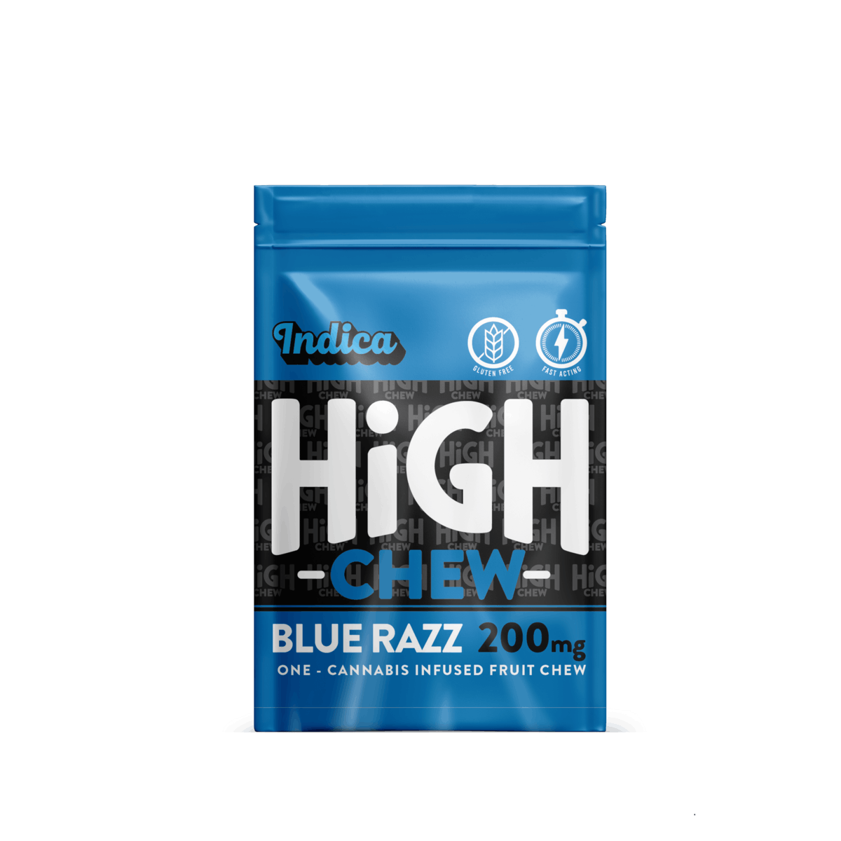 HIGH CHEW  | Gummies | Single | Blue Razz | 200mg