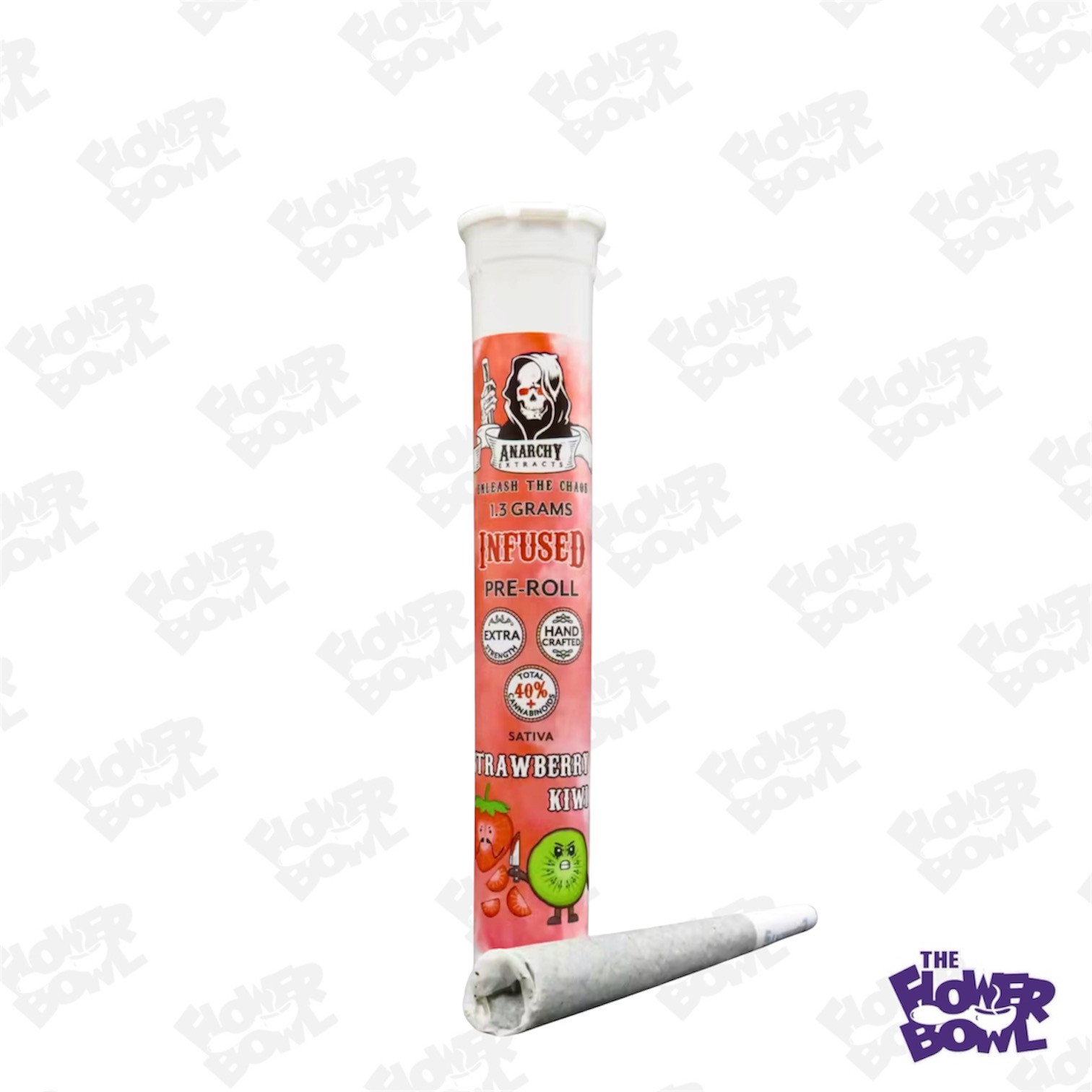 Anarchy: Strawberry Kiwi 1.3g Infused Preroll (S)