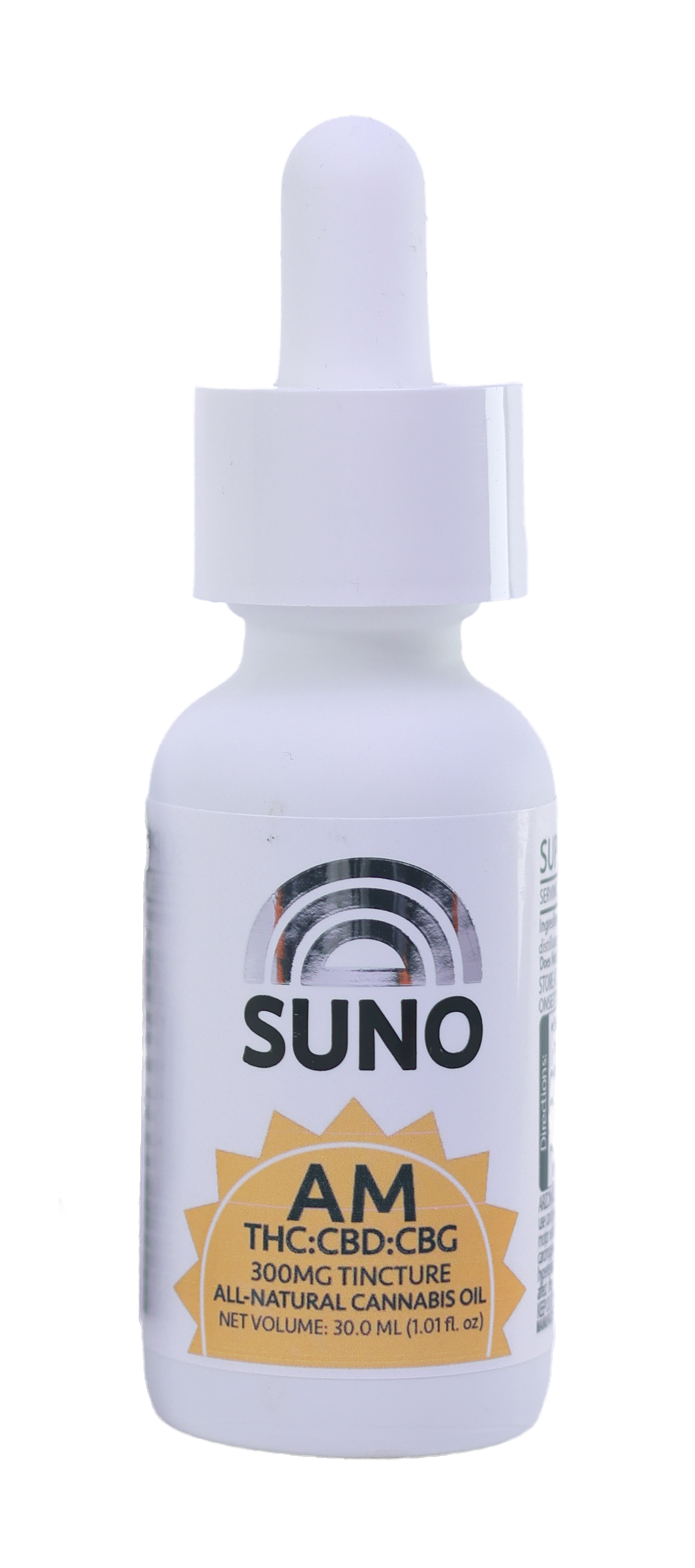 Suno Tincture AM 1:1:1 THC:CBD:CBG 100mg/.1g