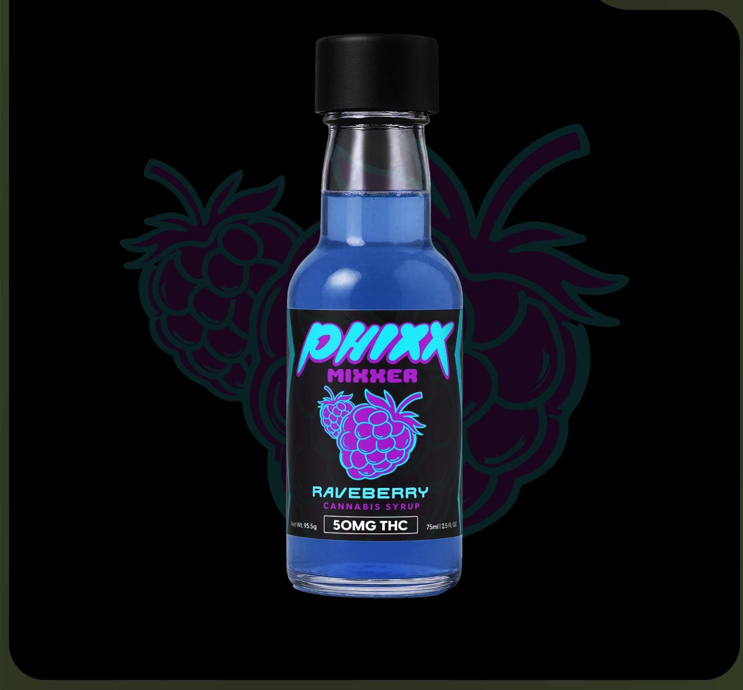 Phixx Syrup Mixer-Raveberry-100mg
