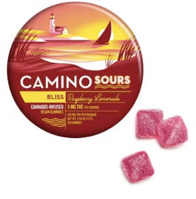 Camino | Sours Gummies | 10pk | 100mg | Bliss (Raspberry Lemonade)