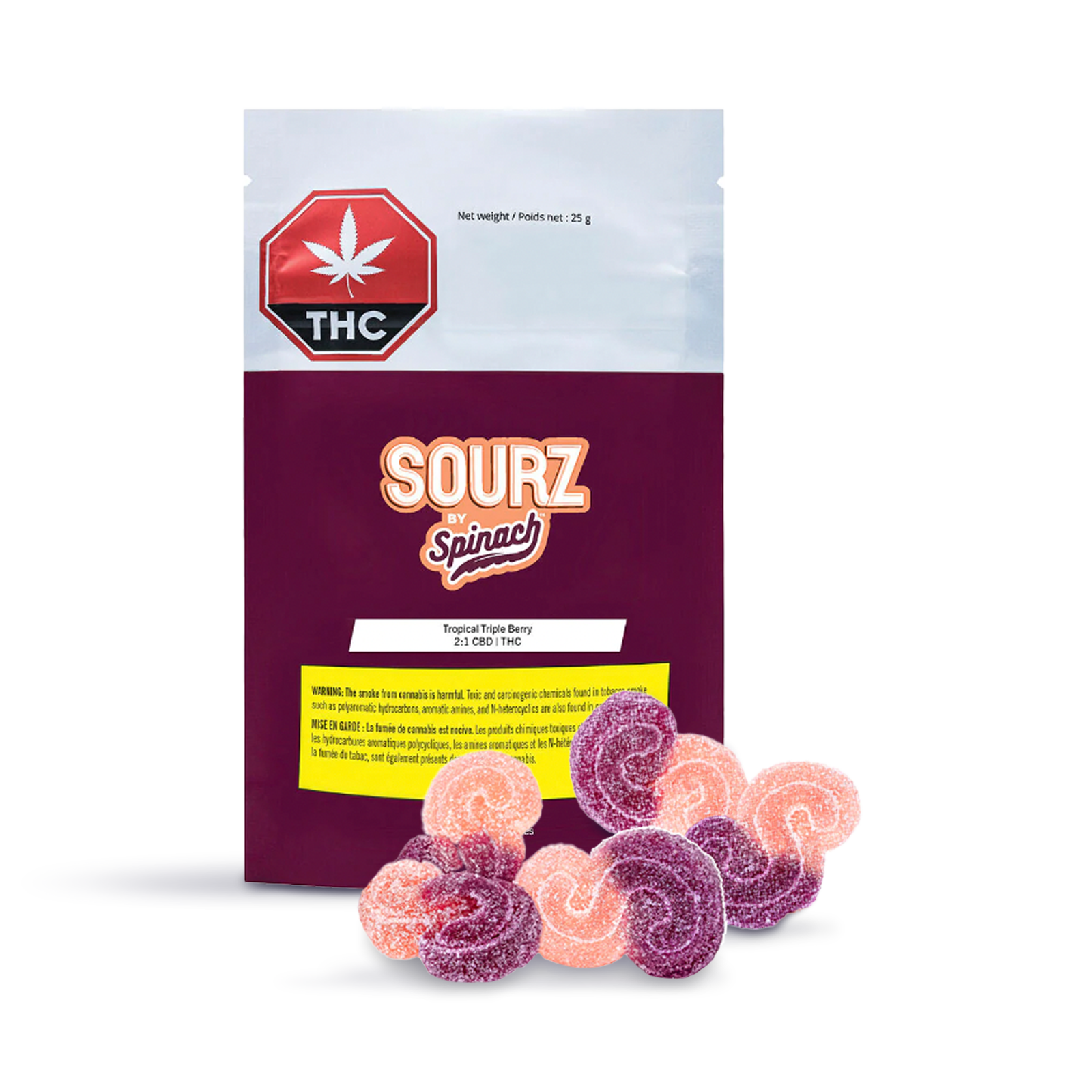 SOURZ 2:1 Tropical Triple Berry