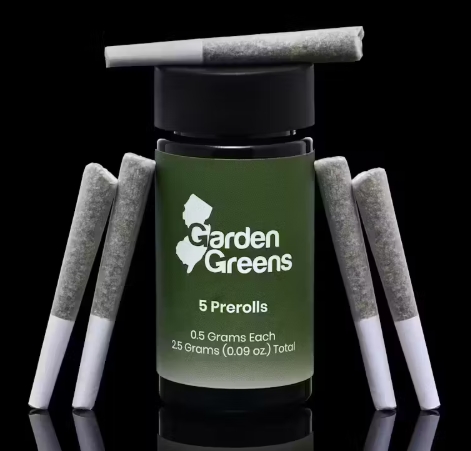 Garden Greens Pre-Roll 5pk/2.5g- Blueberry Cruffin