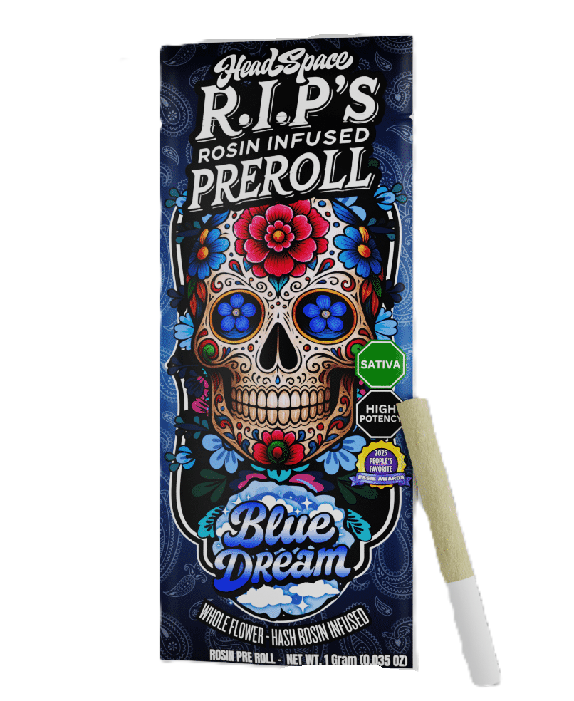 Blue Dream Rosin Infused Pre-Roll | 1g | R.I.P
