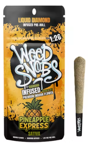 Infused Pre-Roll | Pineapple Express | 1.2g | Weed Snobs