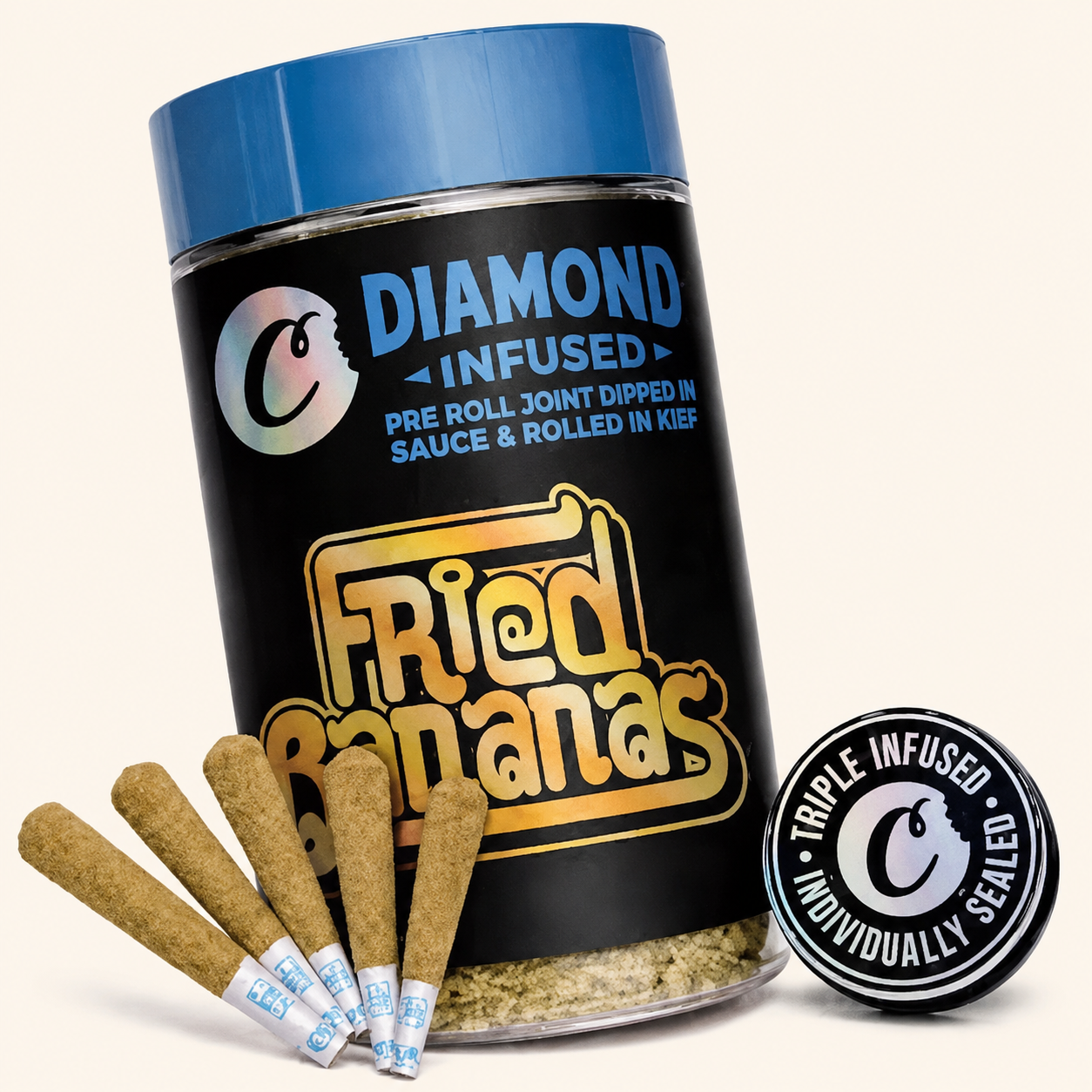 COOKIES - FRIED BANANAS - INFUSED PREROLL - 5PK