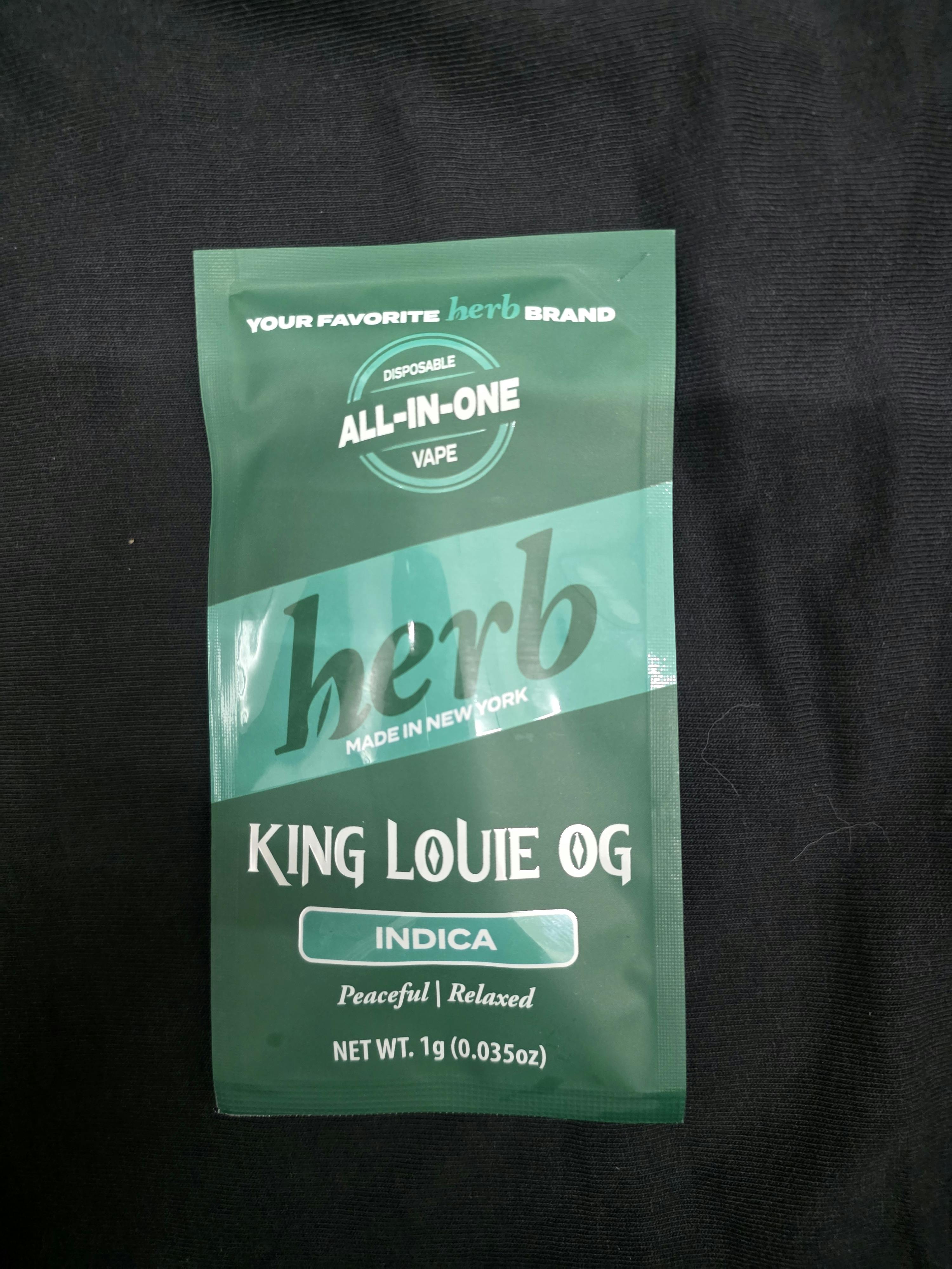 HERB King Louie OG Vape