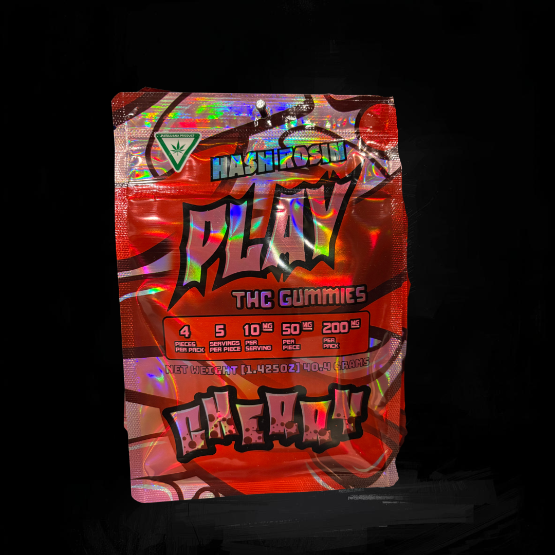 Cherry  |  Live Rosin Gummies | 4 x 50mg (200mg)