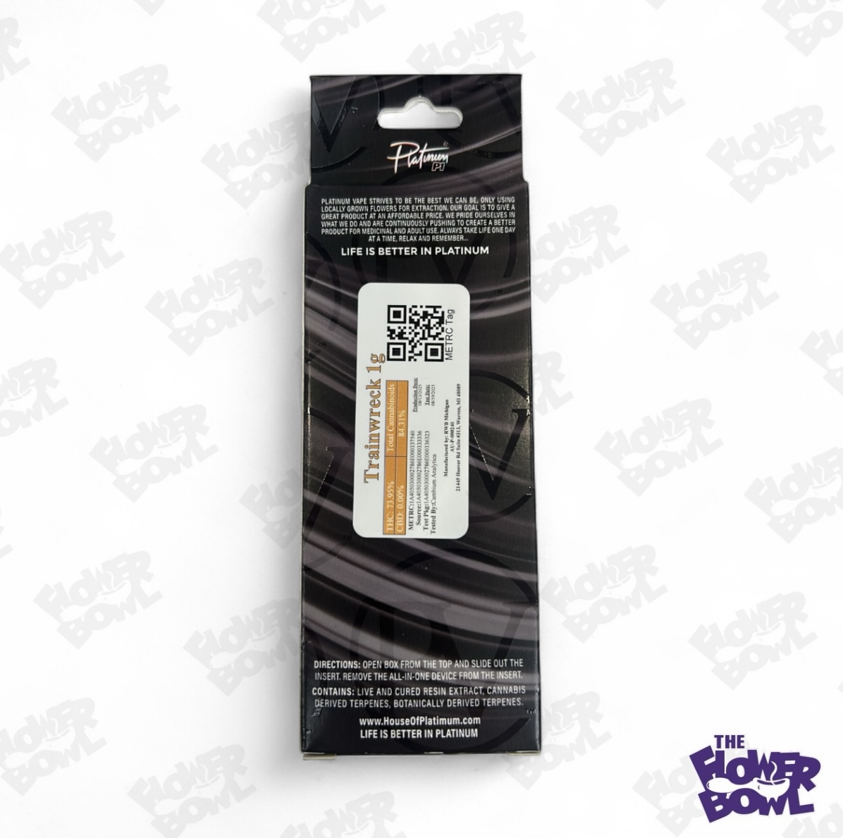 PVD: Trainwreck 1G Live Resin Disposable (S)