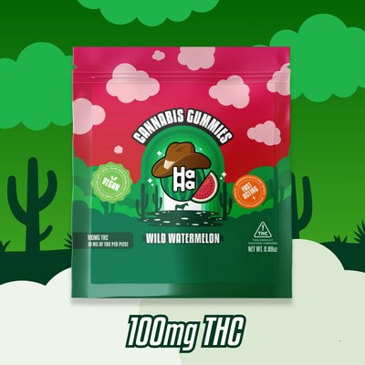 Wicked Watermelon Vegan Gummies 100mg