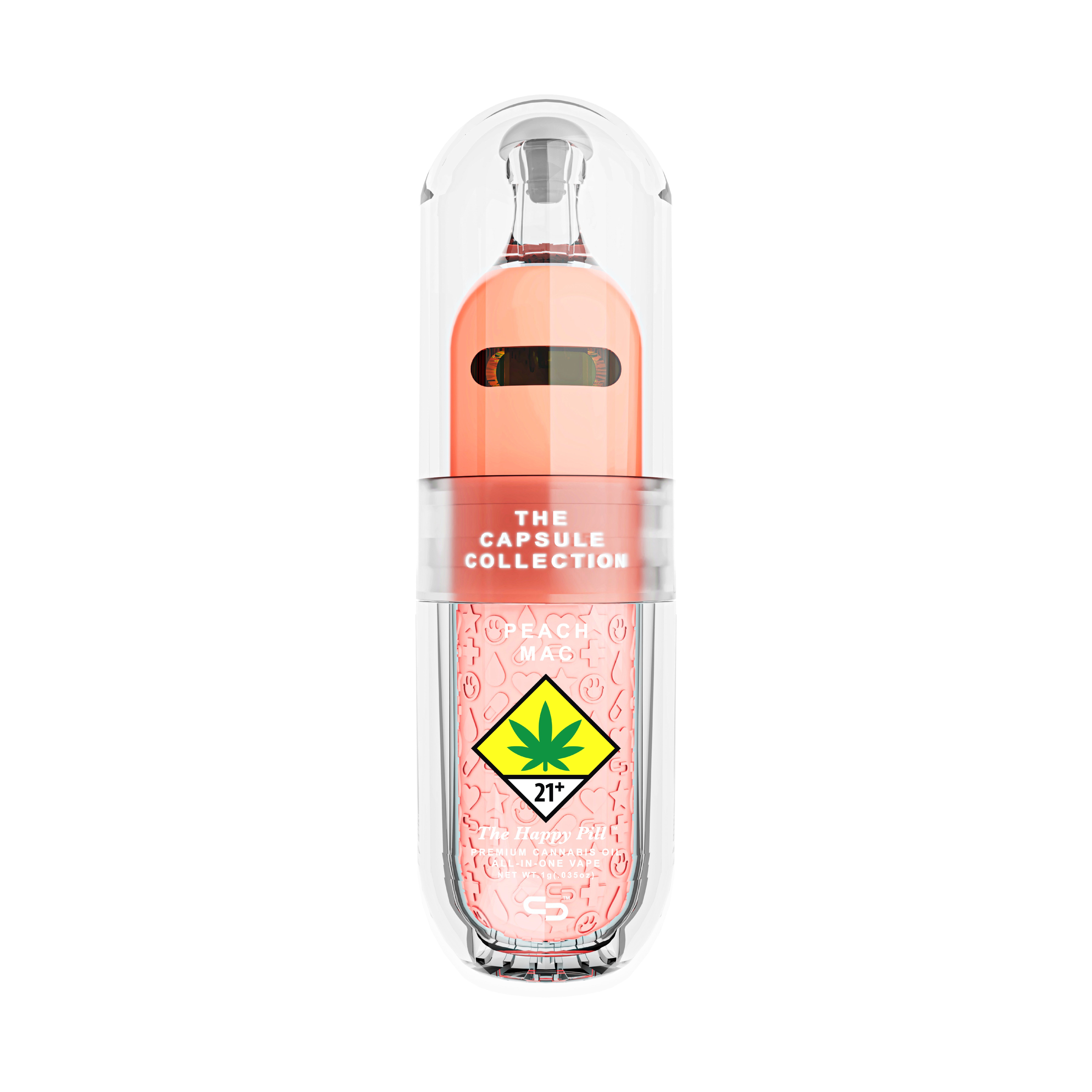 The Capsule Collection Peach Mac (Hybrid) 1g Disposable