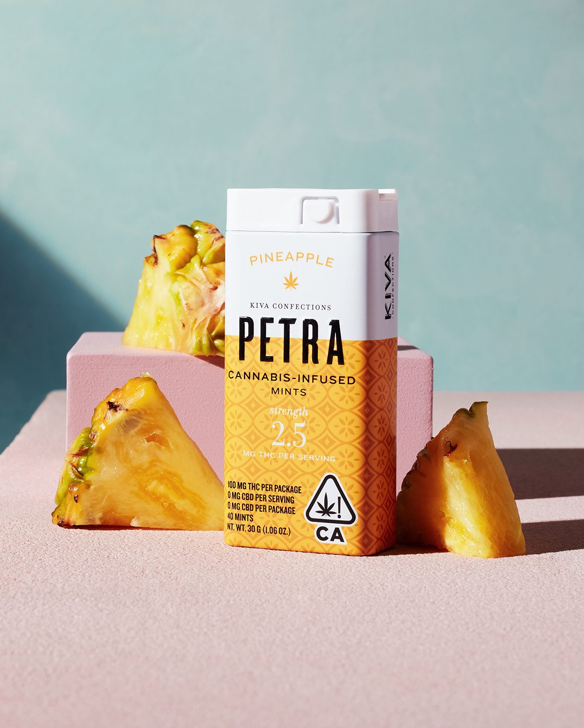 Kiva Petra Pineapple Mints (I) 100mg
