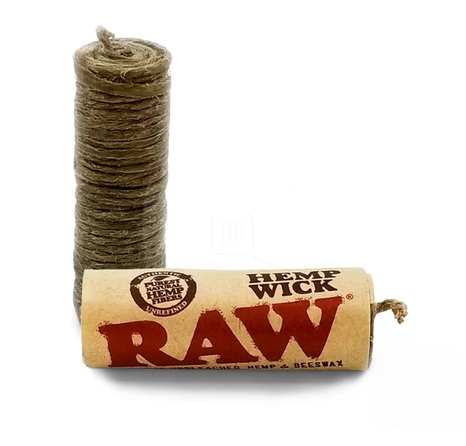 Raw Hemp Wick | 20 ft product photo