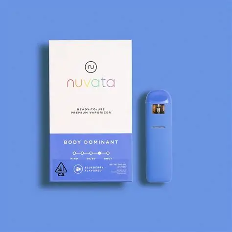 Nuvata - Body Dominant - Blueberry - 1g - Disposable Vape
