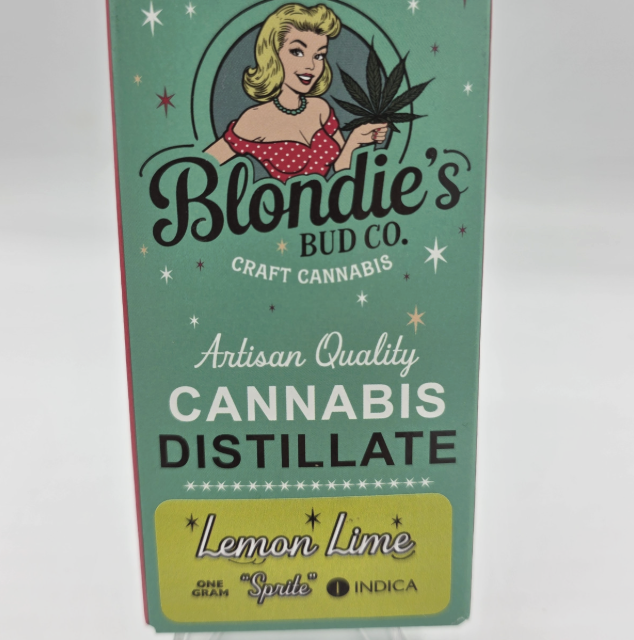 Blondie's Bud Co. - Lemon Lime Sprite Vape Cart - 1g
