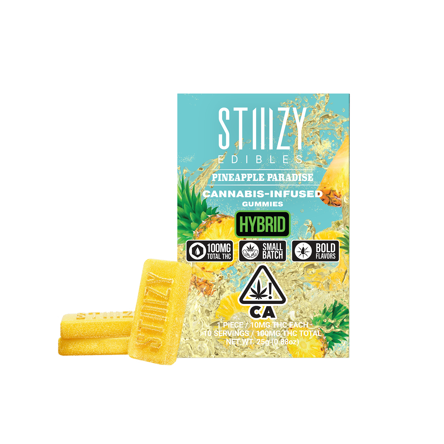 Gummies | 10pk | Pineapple Paradise | 100mg