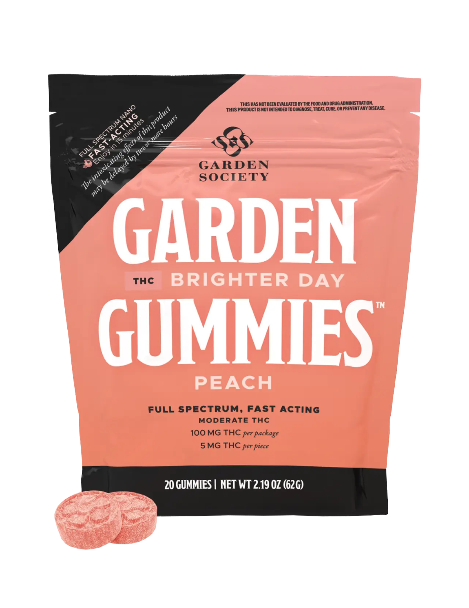 Peach 100 MG THC 20 pk